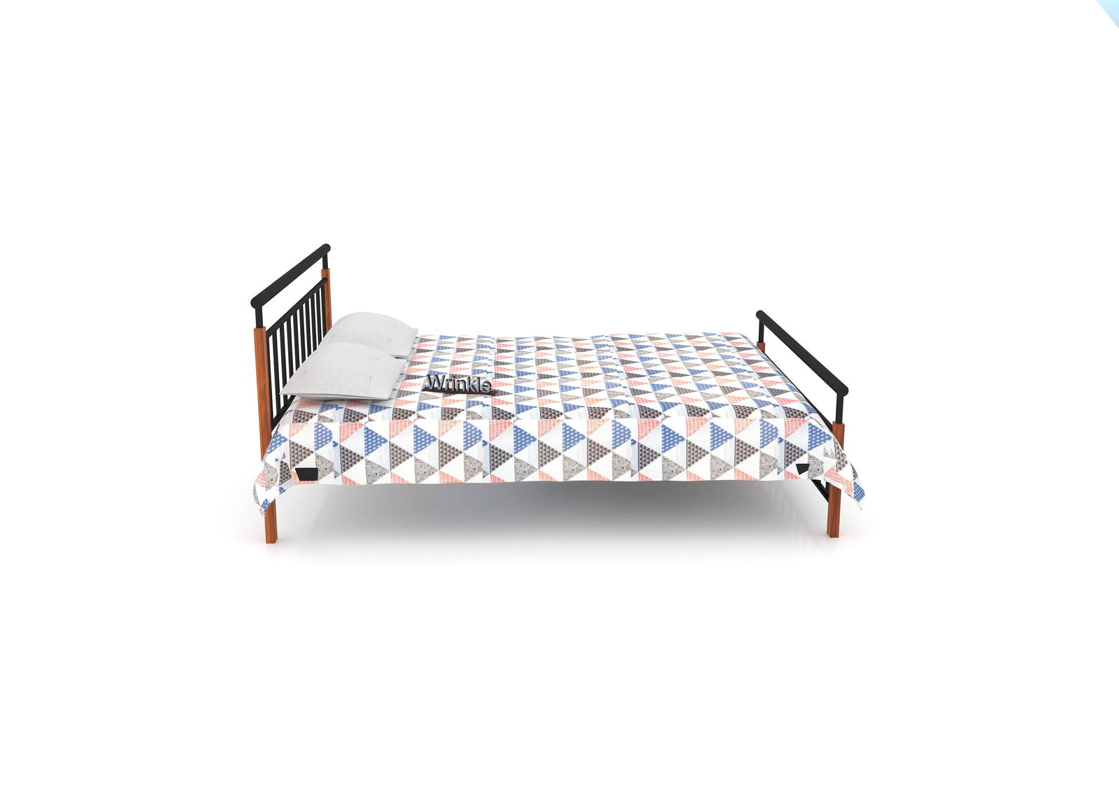 MetalCraft Dashing Design Iron Bed - Furnishiaa -  -